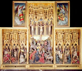 Central section of the Ambierle Altarpiece, 1460-66
